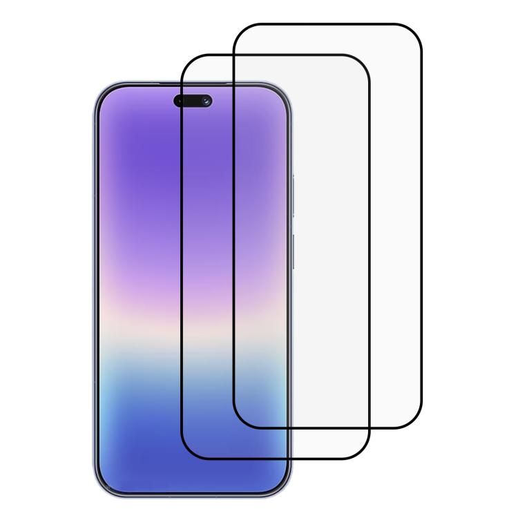 XDcase 2 PCS/Pack Silk-Printed HD Tempered Glass Film