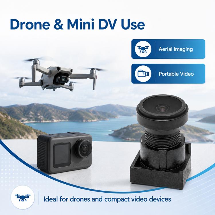 1/2.7 Inch TTL14.3mm Mini DV Action Camera Lens — view 6