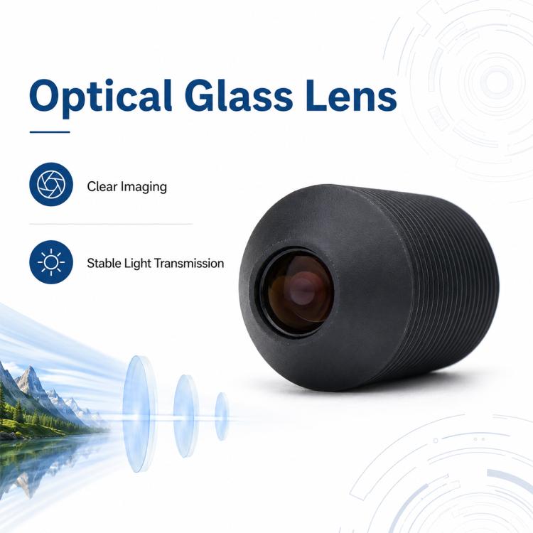6.2mm M7 Cone Fixed Focus Lens Small Camera Module For Optical Lens