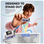 G62 Pro 0.97 inch Flip Screen 1080P HD Pixel Keychain Retro Mini Thumb Camera — view 11