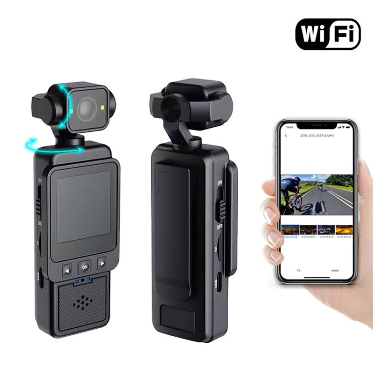 DV01 Portable Handheld Sports Pocket Camera with 180 Rotating Lens