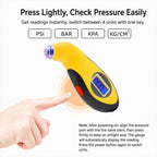 Car High-precision Digital Display Tire Monitoring Gauge Tire Pressure Tool