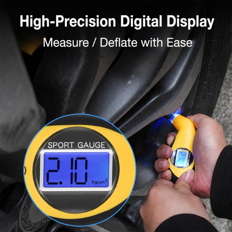 Car High-precision Digital Display Tire Monitoring Gauge Tire Pressure Tool