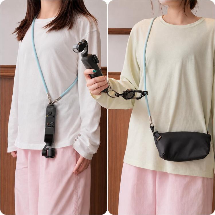 Xasurg Camera Lanyard Adjustable Crossbody Strap For DJI Osmo Pocket 4 / 3 — view 12