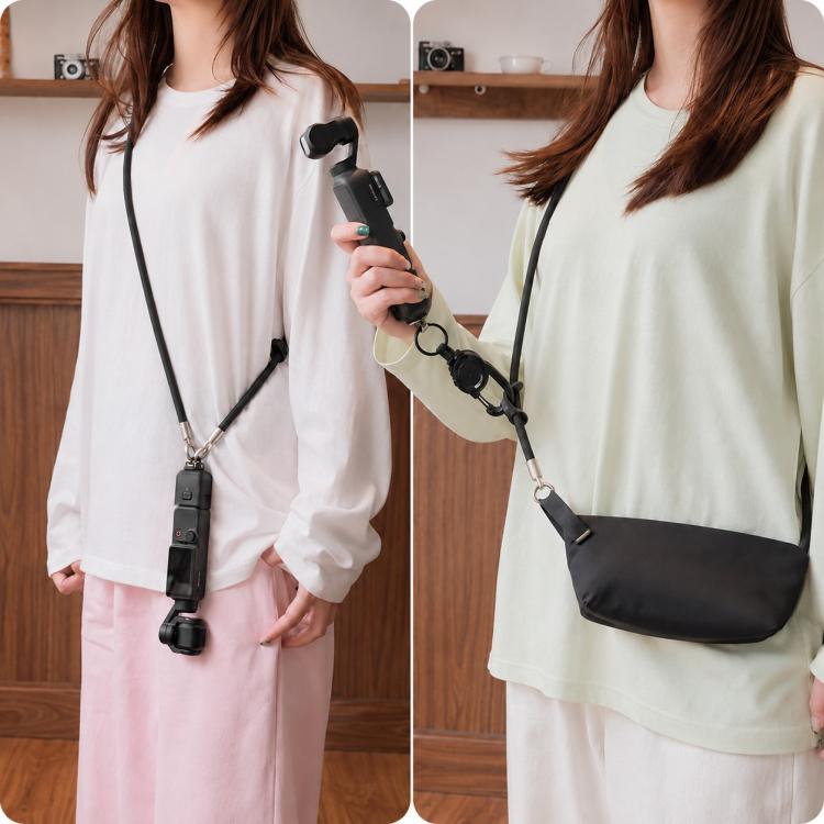 Xasurg Camera Lanyard Adjustable Crossbody Strap For DJI Osmo Pocket 4 / 3