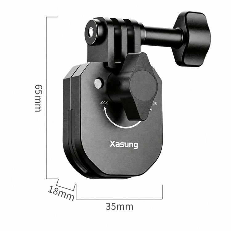 Xasurg Universal Action Camera Motorcycle Windshield Clamp Mount — view 2