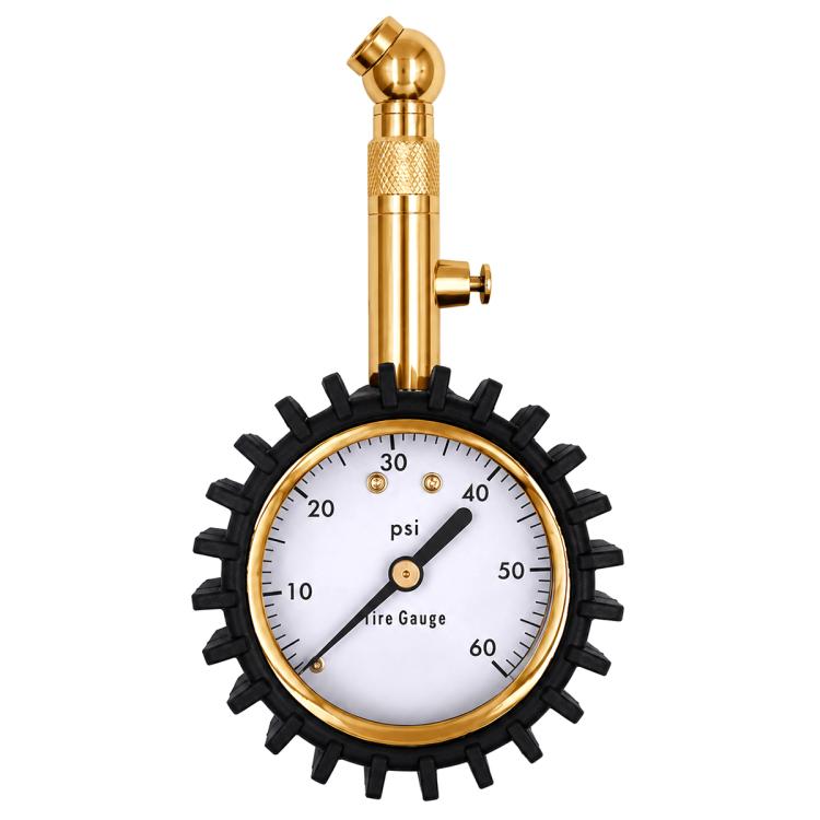 Car High Precision Metal Tire Pressure Gauge