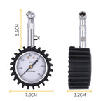 Car High Precision Metal Tire Pressure Gauge