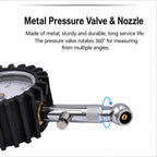 Car High Precision Metal Tire Pressure Gauge