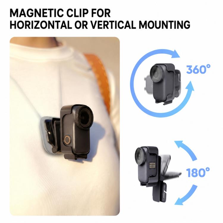 Xasurg Magnetic Clip Multi-Function Fixed Mount with Head Strap