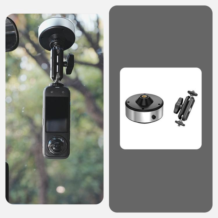 Xasurg Electric Vacuum Suction Cup Mount for DJI, Insta360, GoPro and Other Action Cameras — Suction Cup