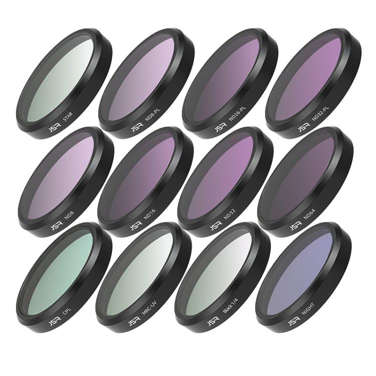For Hikvision D2 JSR KB Series Quick Release Camera Lens Filter — 8 in 1 Mixed Filter