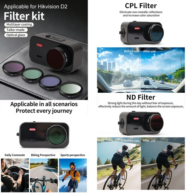 For Hikvision D2 JSR KB Series Quick Release Camera Lens Filter — view 16