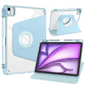 Magnetic Detachable Dual-Clasp Acrylic Rotation Tablet Case