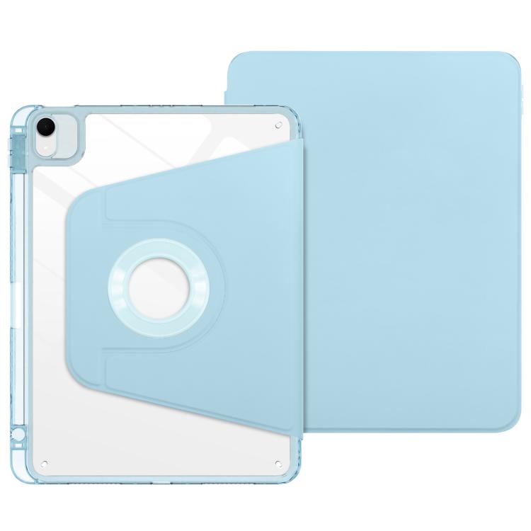 Magnetic Detachable Dual-Clasp Acrylic Rotation Tablet Case