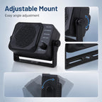 NSP-150V Car Radio External Speaker with Volume Control and Adjustable Stand