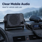 NSP-150V Car Radio External Speaker with Volume Control and Adjustable Stand