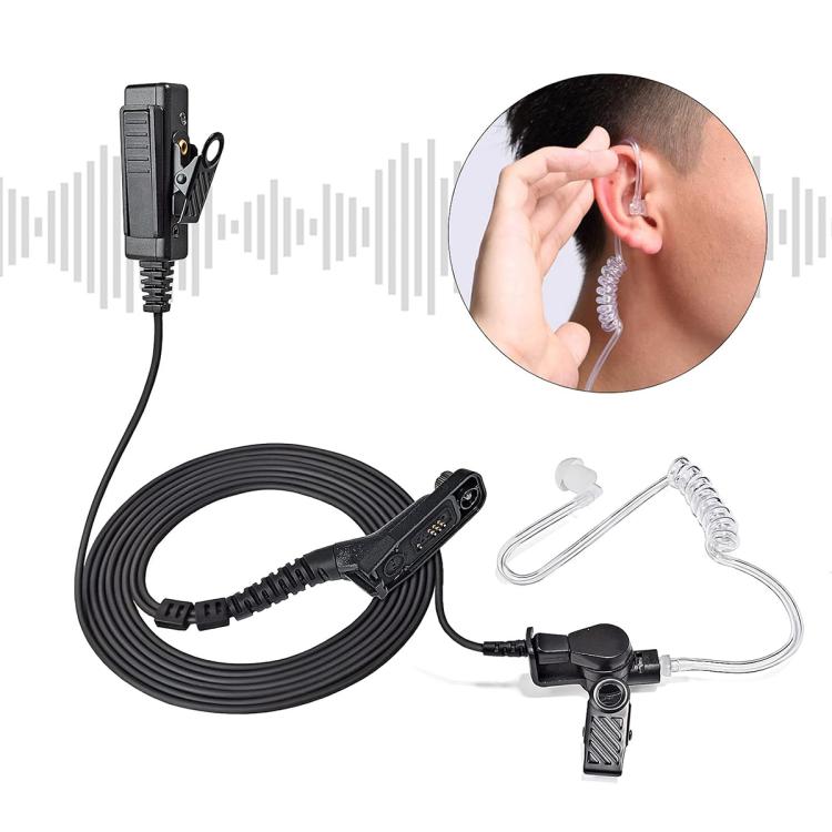 Walkie-Talkie Transparent Acoustic Tube Earpiece