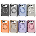 Armor-style Hinge Protection Magnetic Ring Holder Phone Case