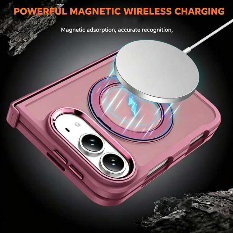 Armor-style Hinge Protection Magnetic Ring Holder Phone Case