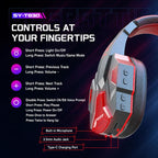 SY830 Over-ear Bluetooth Gaming Earphone with Microphone