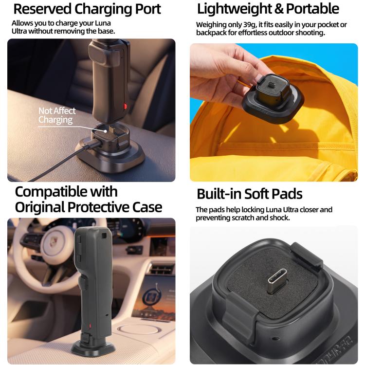 Sunnylife Quick-Release Adhesive Car Base Stand Mount Supporting Holder — view 6