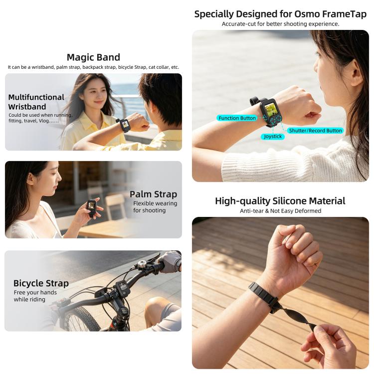Sunnylife Multifunctional Wristband Silicone Cover Expansion Band Strap