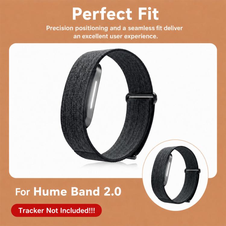 xDfind Woven Nylon Hook and Loop Fastener Watch Band