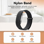 xDfind Woven Nylon Hook and Loop Fastener Watch Band