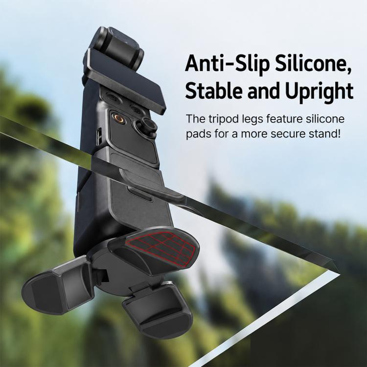 Portable Mini Tripod Desktop Holder with 1/4 inch Screw — view 6