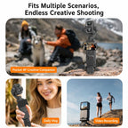 Portable Mini Tripod Desktop Holder with 1/4 inch Screw — view 8