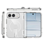 TPU + PC Hybrid 2.5mm Thick Shockproof Magnetic Phone Case with Holder