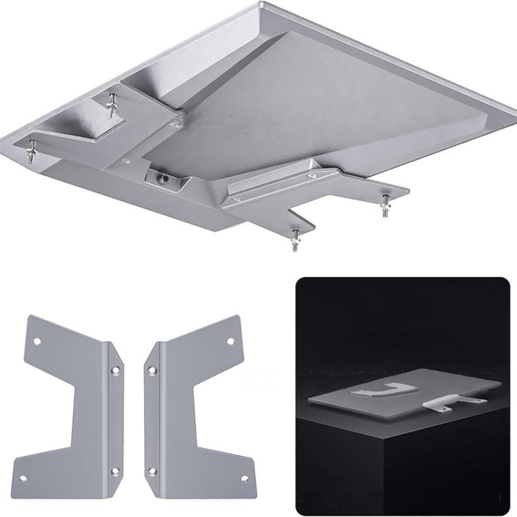 Aluminum Alloy Base Flat Mount Bracket for RV, Boat, For Starlink Performance Gen3