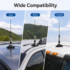 12CM Vehicle Magnetic Antenna Mount Base with 5M Coaxial Cable for Mobile Radio Antennas — view 6