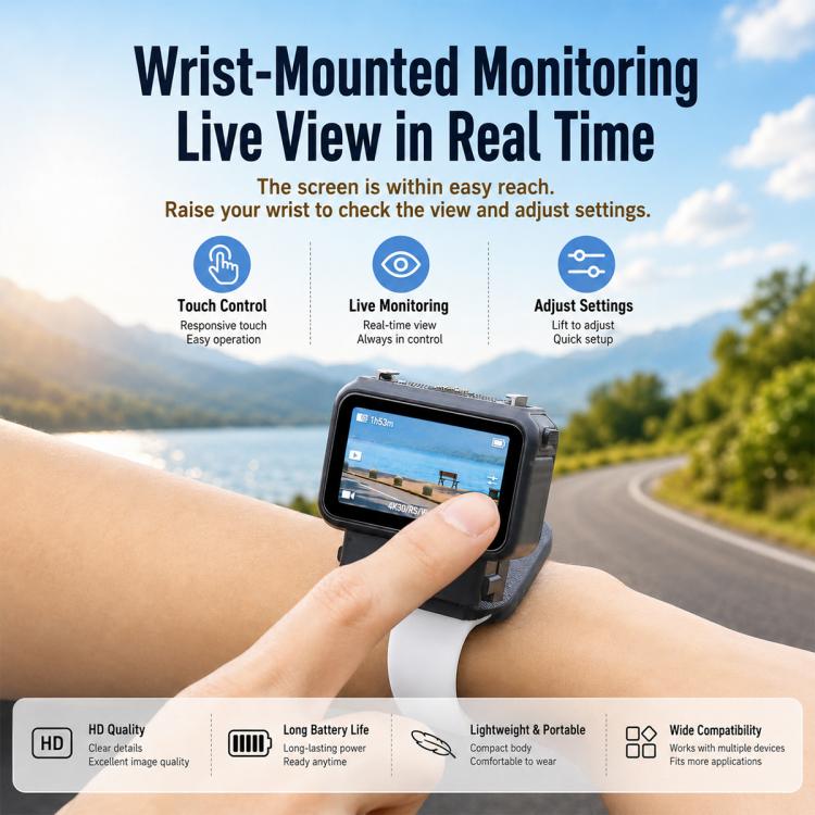 Multi-Function Camera Expansion Mount with Backpack Clip & Wrist Strap — view 10