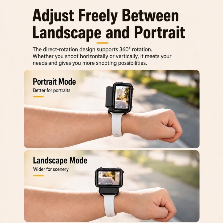 Multi-Function Camera Expansion Mount with Backpack Clip & Wrist Strap — view 12