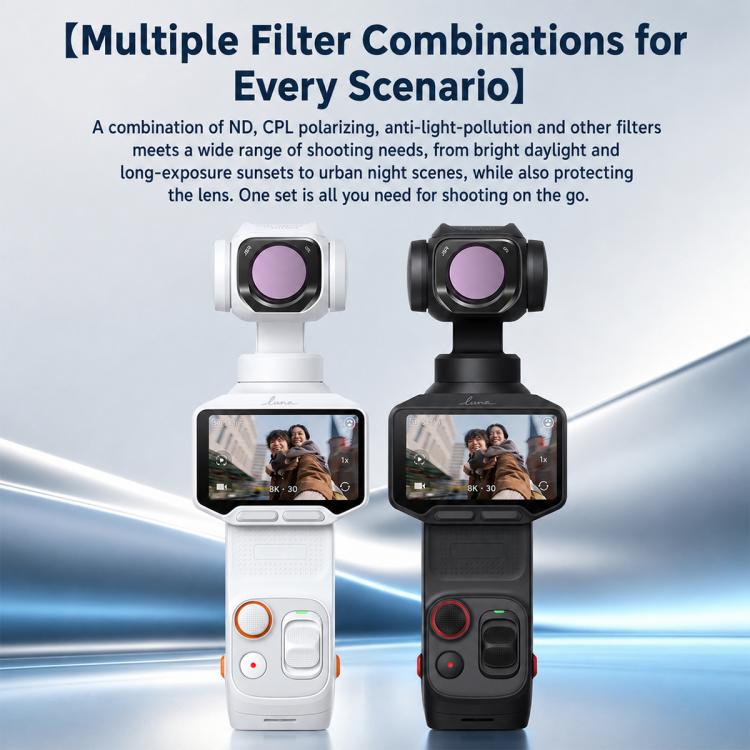For Insta360 Luna Pro Magnetic Quick Release Lens Filter