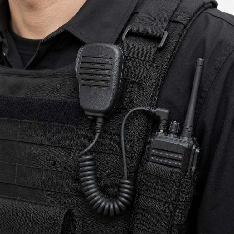 2.5mm Two-Way Radio Handset, Handheld Speaker Microphone for Motorola T5428 / HYT TC310 TC320