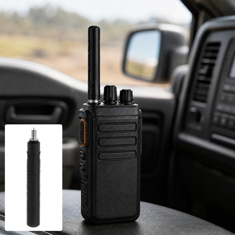 380-430MHz Walkie-Talkie Short Gain Antenna for Motorola MTP850 / MTH800, Length: 9cm