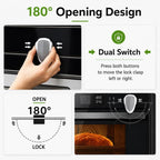 Built-in Oven Door Child-proof Lock Safety Latch — view 6