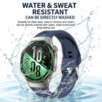 Press Button Quick Release Silicone Watch Band