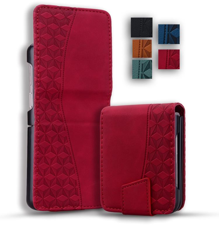 Diamond Buckle Leather Phone Case with Lanyard — view 9
