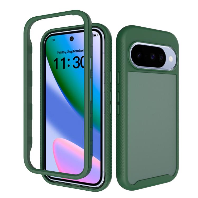 Starry Sky Matte Two-Tone Shockproof TPU Hybrid PC Phone Case