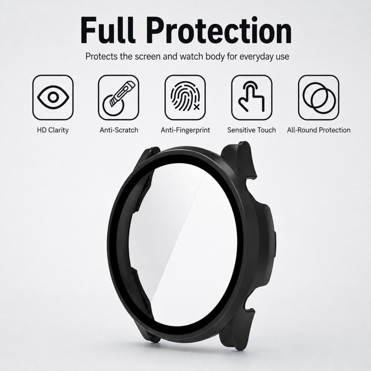 xDfind Tempered Film Integrated PC Watch Protective Case