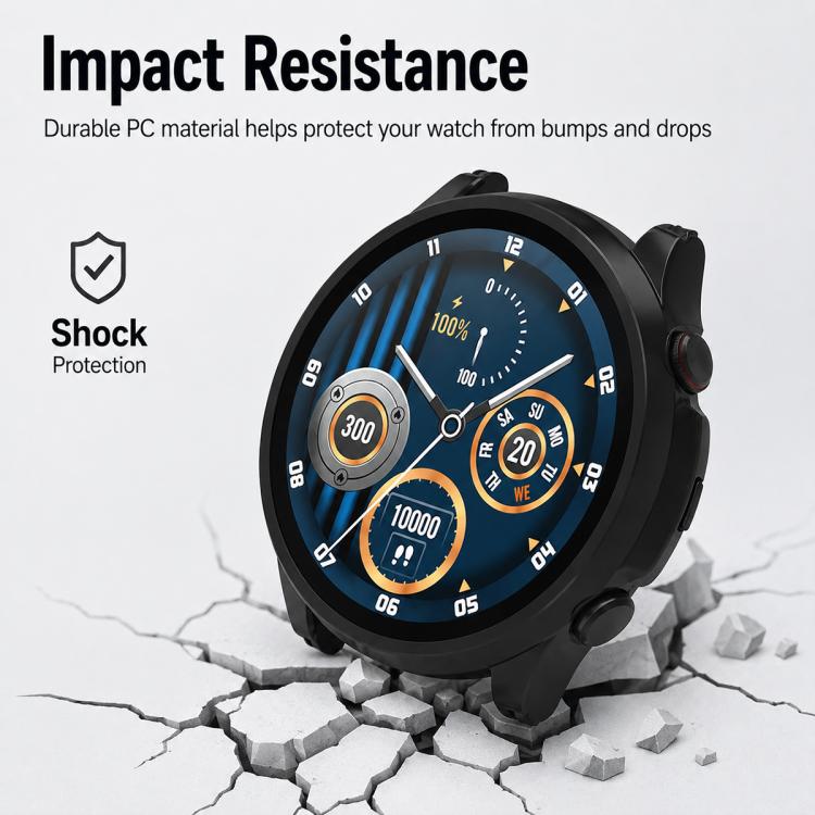 xDfind Tempered Film Integrated PC Watch Protective Case