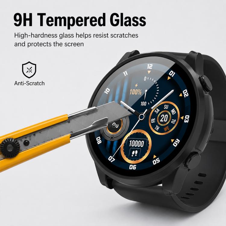 xDfind Tempered Film Integrated PC Watch Protective Case