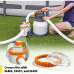 Pool Nut Transparent Cap For Flowclear Sand Filter Cover — view 8