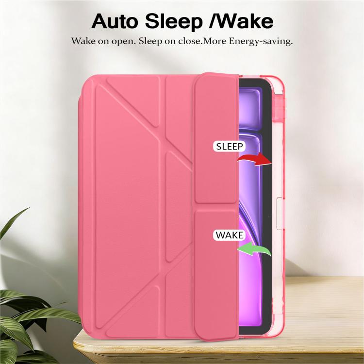 Buckle Detachable Deformation Leather Tablet Case