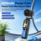 1.47 inch IPS Screen 2.5K HD Handheld Vlog Video Camera with Fan — view 15