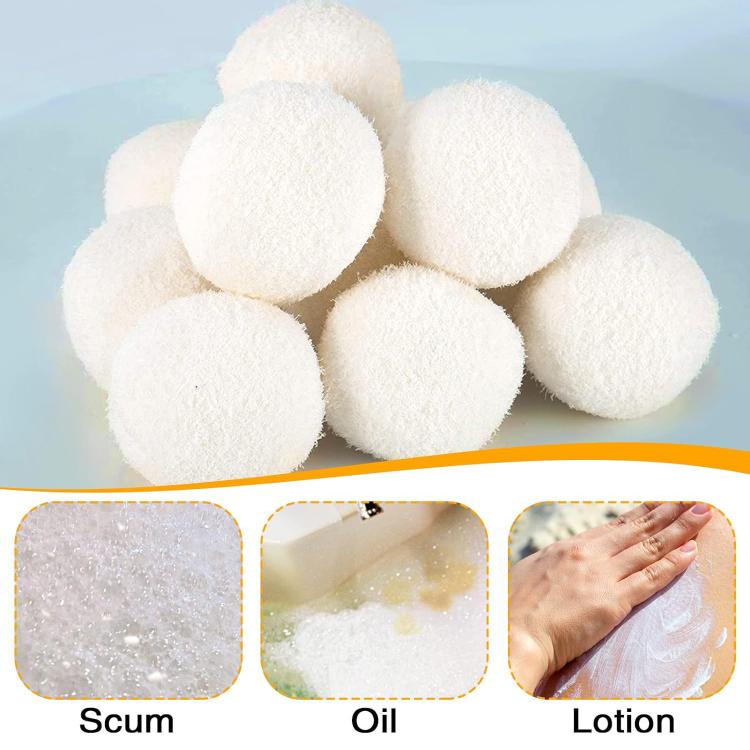4 PCS/Pack 3 inch Reusable Oil Absorbent Filter Sponge Balls — view 4